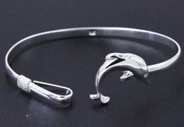 Pulseiras pulseiras requintadas mulheres pulseira de prata pulseira mulheres aniversário presente golfinho pulseira pulseira