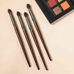 Health and Beauty Products Makeup Brush Ovw 1pc Goat Hair Crease Blending Brush Eyeshadow Makeup Cosmetic Kit De Pinceis Maquiagem Smudge Eye Brushes 220226