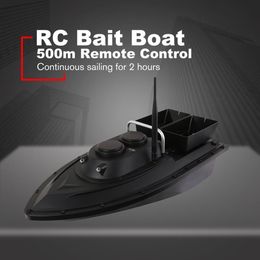 D11 Smart RC Bait Boat Toys Dual Motor Fish Finder Ship Boat Remote Control 500m Fishing Boats Speedboat Fishing Tool 201204