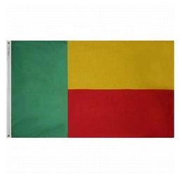 Benin Flag High Quality 3x5 FT 90x150cm Flags Festival Party Gift 100D Polyester Indoor Outdoor Printed Flags Banners