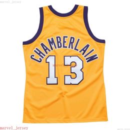 100% Stitched Wilt Chamberlain 1972 Gold Jersey XS-6XL Mens Throwbacks Basketball jerseys Cheap Men Women Youth