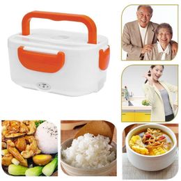 Multi-functional Electric Heating Lunch Box Portable Food Heater New Rice Container for Home Office Car for Kitchen Marmita Y200429