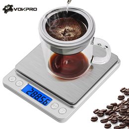 Mini Digital Jewellery Scale 1kg/2kg/3kg/500g 0.1/0.01g Electronic Balance Food Kitchen Scale Pocket weight scale 201117