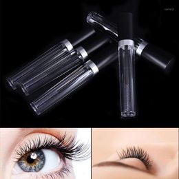 Storage Bottles & Jars 1PC Plastic Clear Empty Mascara Tube Vial/Bottle/Container With Black Cap For Eyelash Growth Medium 8ML1