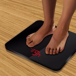 A3 Bathroom Scales Accurate Smart Electronic Digital Weight Home Floor Health Balance Body Glass LED Display 180kg Y200106