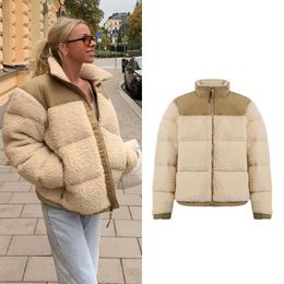 Womens Jackets Winter Fleece Jacket Women Faux Shearling Outerwear Coats Female Suede Fur Coat Men Warm Thickened Lamb Puffer 0Q6K