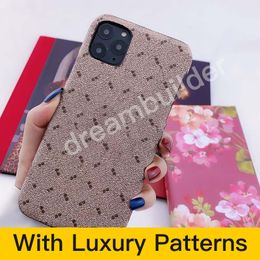 Top Fashion Phone Cases For iPhone 13 Pro Max 12 MINI 11 XR XS XSMax PU leather cover Samsung shell S20 plus S20P S20U NOTE 10 20U with box