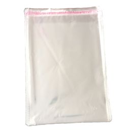 32x50cm OPP stickers self adhesive Transparent Plastic Bag Jewellery Packaging Gift Selfs Sealing poly OPPS Bags