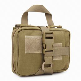 First Aid Pouch Tactical MOLLE Emergency Medical Utility Bag for Outdoor Survival Hunting Military EMT Pouch Medic Bag Q0705