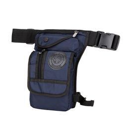 1 Pcs Men Leg Waist Bag Nylon Portable Waterproof for Sport Outdoor Riding Climbing WHShopping Q0705