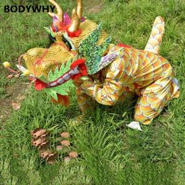 Mascot Costumes Dragon Mascot Costume Fancy Adults Easter Carnival Party Mascot