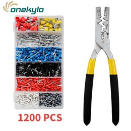 0.5-16mm germany style mini crimping pliers for Cable End Sleeves Special tube terminals VE Crimping Tools Y200321