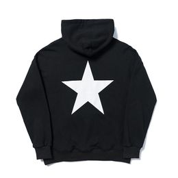Fashion Ess Designer Hoody hoodie 21SS FOG Tide Brand Men's Sweatshirts Autumn Five-pointed Star Print Long Sleeve Hoodies