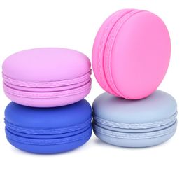 Latest Cool Hamburger Shape Colourful Silicone Seal Storage Stash Case Box Jar Portable Wax Oil Herb Tobacco Pill Bong Smoking Straw Tool