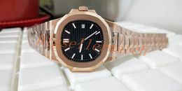 best-selling 18K Rose Gold 18K Rose Gold Black Dial 40 mm Asia 2813 Automatic Mechani 5711 / 1R-001 5711 Stainless Steel Automatic High Q