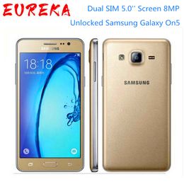 Unlocked Samsung Galaxy On5 G5500 4G LTE Android Mobile Phone Dual SIM 5.0'' Screen 8MP Quad Core Good selling