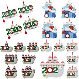 Quarantine Christmas Birthdays Party Decoration Gift Product Personalized Hanging Ornament Family Xmas Decorating Kit Gift Y201020