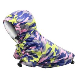 Pet Raincoat Poodle Bichon Pomeranian Pug Clothes Welsh Corgi Waterproof Clothing for Dog Rain Jacket Outfit Y200922