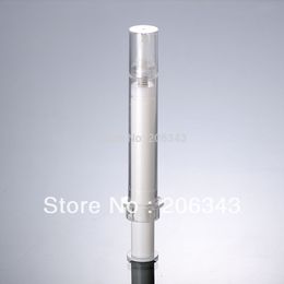 10ML airless as springe plastic lotion bottle or eyecream with pump can used for Cosmetic Packaging