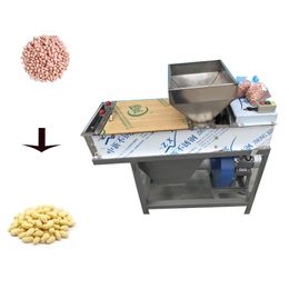 High efficiency automatic roasted peanut red peeling machine ex-factory price stainless steel almond red peanut peeling machine peeling mach