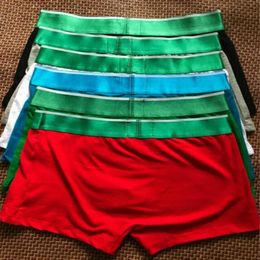 5pcs/lot Man Boxers Mens Underwear Short Sexy Underwear Casual Short Man Fashion Breathable Penis Male Gay Underwear Shorts