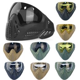 Outdoor Paintball Shooting Face Protection Gear Tactical Mask NO03-333