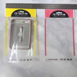 2000pcs Cell Phone Case Plastic Packing Zipper Retail Package Zipper bags Self-Adhesive Bag OPP Poly Plastic Bag Pouch For Iphone12 Xs 8P 7