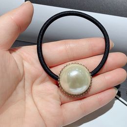 Fashion pearl hair ring rubber bands head rope hairpins popular headwear Jewellery in European and American countries