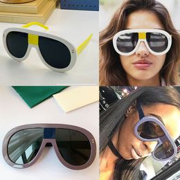 2022 Summer New Sunglasses For women 0678 Fashion Trend Personality Unique Ladies designer top quality UV400 lens decorative glasses Protective Belt Box