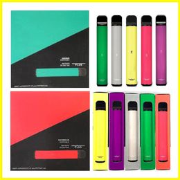Colorful New Packaging E cigarette Kit Puff Disposable Vape Pen Pre-filled 3.2ml oil Pod Device 800 Puffs 550mAh Battery pk bang puff+ high quality