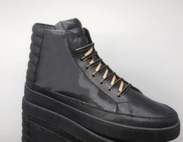 Mode Männer Frauen Wohnungen Schuhe Top Casual Lace-Up Wasserdichte Stiefeletten Scarpe da uomo Moda Echtes Leder Stoff männer Schuhe Mit Box