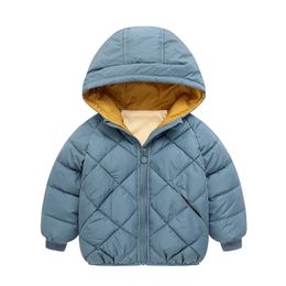 Baby Boys Denim Jacket 2020 Autumn Winter Jackets For Boys Coat Kids Outerwear Coats For Girls Jacket Children Clothes 2-7 Years LJ200831