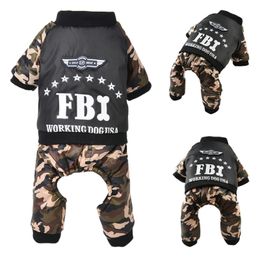 Autumn Winter Warm Pet Dog Clothes For Small Dogs Camouflage Printed Puppy Pet Coat Jackets Chihuahua Yorkie Jumpsuit Clothing Y200922