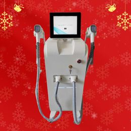 High Power Double handle diode laser hair removal machine with three wavelength 1064nm/808nm/755nm for salon and clinic use