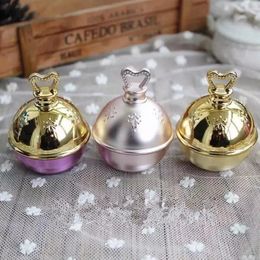 5g 10g Empty Cream Jars Crown Palace Gold Jar Box Foundation Base BB CC Maquiagem Face Power Cosmetic Containers 10pcs/lot