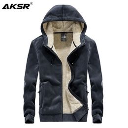 Men's winter spring hoodies sweatshirts cashmere velvet warm sport oversized hoodie with zipper one piece hoodie sudadera hombre 201020