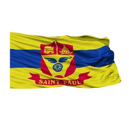 St Paul Flag High Quality 3x5 FT City Banner 90x150cm Festival Party Gift 100D Polyester Indoor Outdoor Printed Flags and Banners