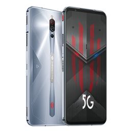 Original Nubia Red Magic 5S 5G Mobile Phone Gaming 12GB 16GB RAM 256GB ROM Snapdragon 865 64MP AI 4500mAh Android 6.65" AMOLED Full Screen Fingerprint ID Smart Cell Phone