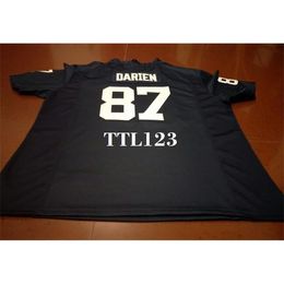 3740#87 White Navy Dae'Lun Darien Penn State Nittany Lion Alumni College Jersey or custom any name or number jersey