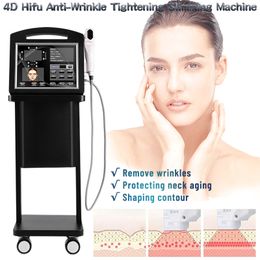 4D HIFU Wrinkle Removal 20000 Shots 8 Cartridge High Intensity Focused Ultrasound Face Lift 4d Hifu Machine