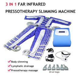 Pressotherapy lymphatic drainage machine air-pressure massage infrared detox slimming 24 air chamber machines