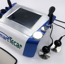 Portable Capacitve Resistive Diathermy RF machine Energy Transfer device for Pain relief Tecar planter Fasciitis