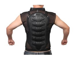 Moto Motorcycle Jacket Body Protection Skiing Body Spine Chest Back Protector Protective Gear for lady and man279T