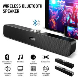 Subwoofer Bluetooth Speaker Home Theater Tablet Loudspeaker Portable Universal Travel Music Player Outdoor1