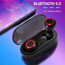 A2 TWS 5.0 Kulaklık Kablosuz Bluetooth Kulaklık Su Geçirmez Stereo Kulaklık Dokunmatik Kontrol Kulakiçi Powerbank Şarj Kılıfı