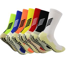 Professional Men Football Socks Anti Slip Socks Riding Cycling Sport Sock Nylon Breathable Running Stocking