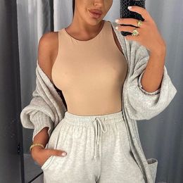 Sexy New Womens senza maniche tutina Canotta Canotta Camis Seta Tanks Ladies Silk Gallus Leisure Lace Club Underwear Taglia S-XL