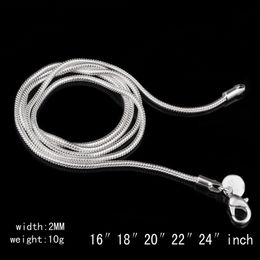 2.0 snake bone chain price reduction snake chain manufacturers direct silver plated necklaces and necklaces