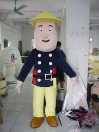 Mascot Costumes New Style Cartoon Handsome Fireman Halloween Animal Mascot Costume Foam Costumes Advertising Clothing