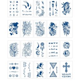 Semi-Permanent Tattoo for Men & Women Waterproof Realistic Temporary Tattoos Long-Lasting 7 to 15 Days